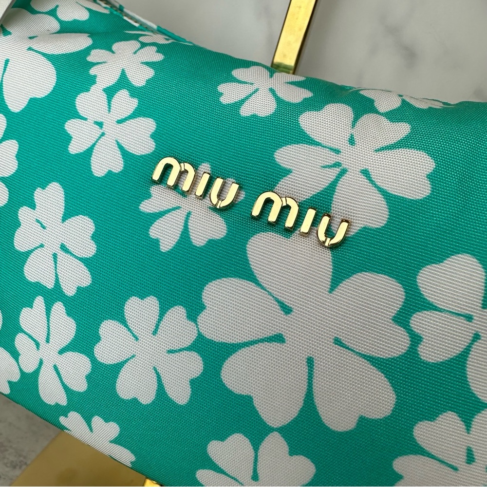 Miu Miu Nylon Top Handle Bag - Picture 4 of 13